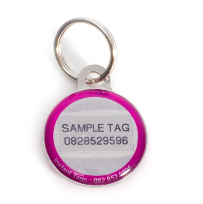 Instant Pet Tags - Chewy Vuiton sample tag