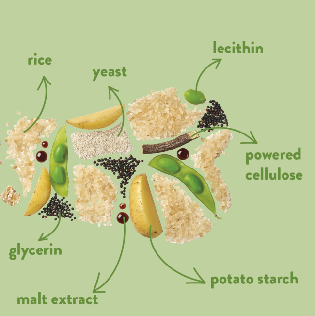 Whimzees Rice Bone Dental Dog Treats information of contents