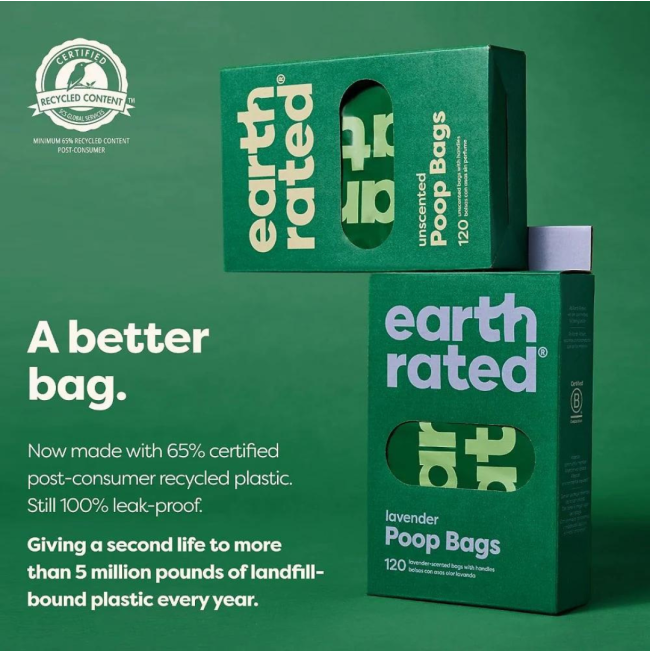 Earth Rated 120 Easy-Tie Degradable Bags making a much better bag