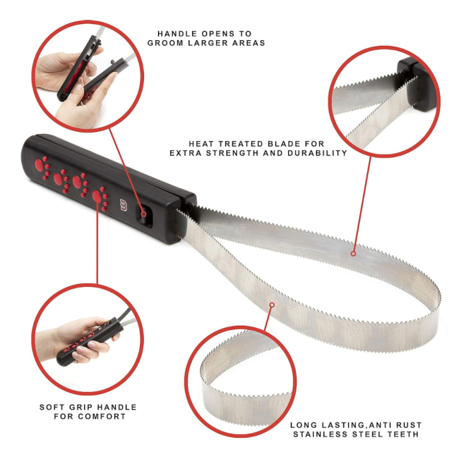 Mikki Shedding Blade features