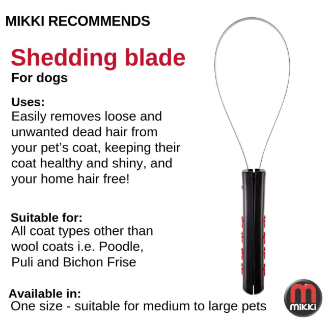 Mikki Shedding Blade uses for the blade