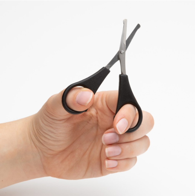 Mikki Ear & Face Care Set scissors for cutting the facial hair