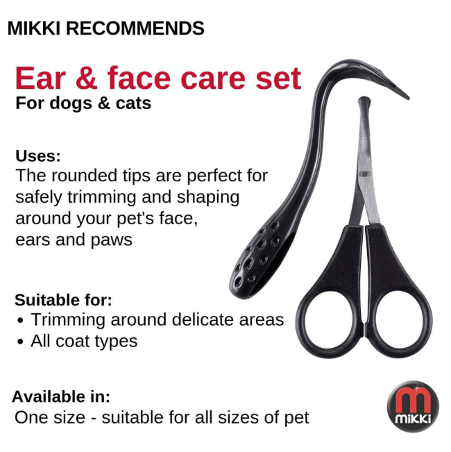 Mikki Ear & Face Care Set and what it is used for