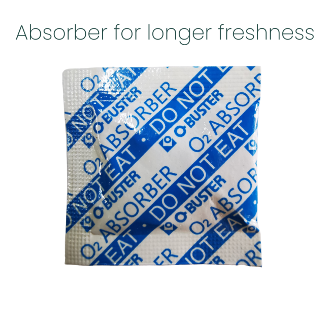 Doggylish Chicken Jerky Dog Treats absorber for longer freshness