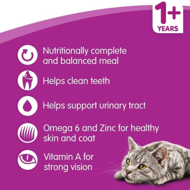 Whiskas Adult Cat Food - Chicken nutritional information