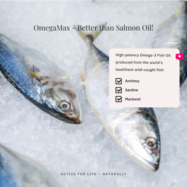 NutriFlex OmegaMax Fish Oil for Dogs and Cats omega max