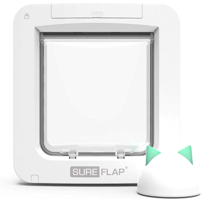 SureFlap Microchip Connect Pet Door with connect hub