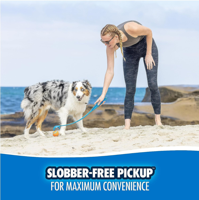 Chuckit! Classic Launcher - Medium Ball pick up your ball slobber free