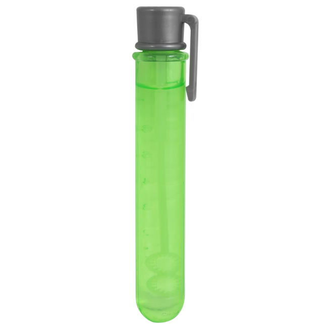 Pet Qwerks Kitty Catnip IncrediBubbles green bottle with liquid