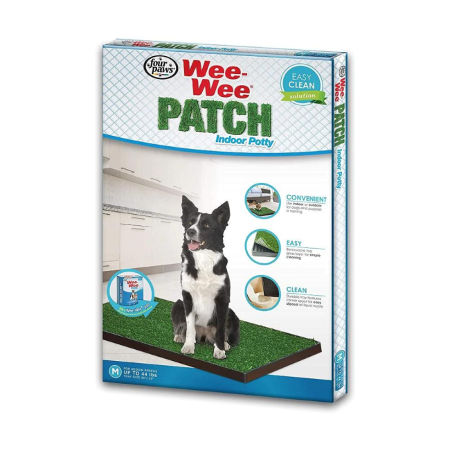 Wee-Wee Indoor Pet Potty Grass Patch For Dogs large in packaging