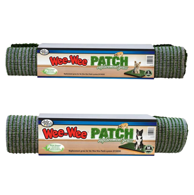 Wee-Wee Indoor Pet Potty Grass Replacement Patch For Dogs