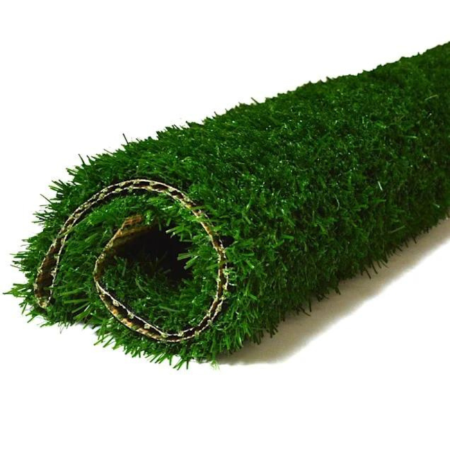 Wee-Wee Premium Pet Potty Grass Replacement Patch For Dogs side view rolled up