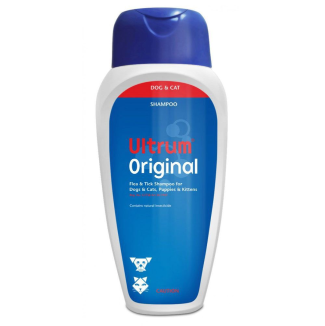 Ultrum Original Tick & Flea Shampoo For Dogs And Cats