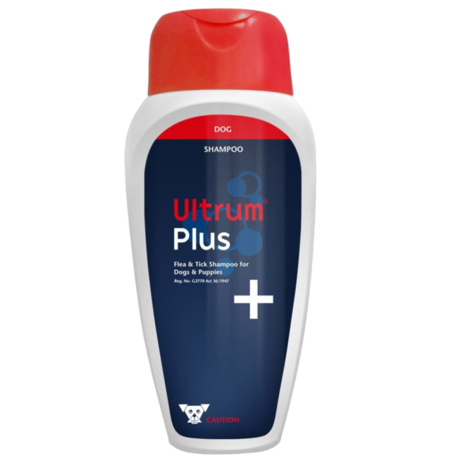 Ultrum Plus Tick & Flea Shampoo for Dogs
