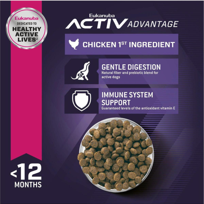 Eukanuba Small Breed Puppy Food actual pellets