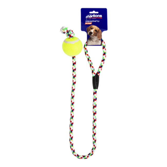 Marltons Tennis Ball Dog Toy With Lead