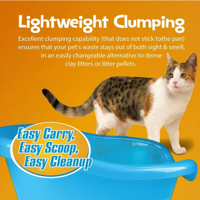 SmartCat Corn and Wheat Clumping Litter lightweight clumping