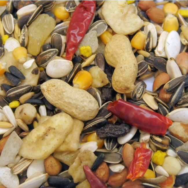 Westermans Bird Seed Tropical Parrot actual feed