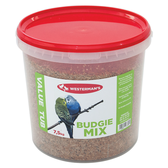 Westermans Bird Budgie Seed 7.5kg tub