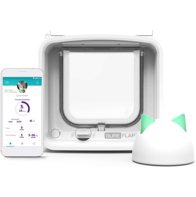 Sureflap Microchip CatFlap Connect with connect hub