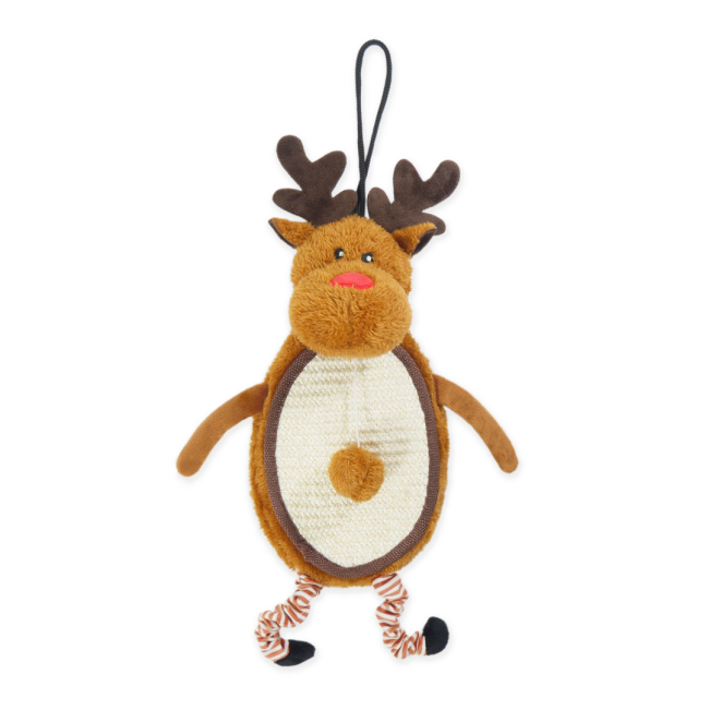 Reindeer Scratcher Mat For Cats