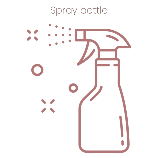 Animal Zone Bird Cage Cleaning Spray comes in a spray bottle