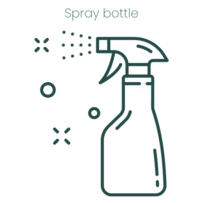 Animal Zone Stain & Odour Removal Spray bottle that's easy to use