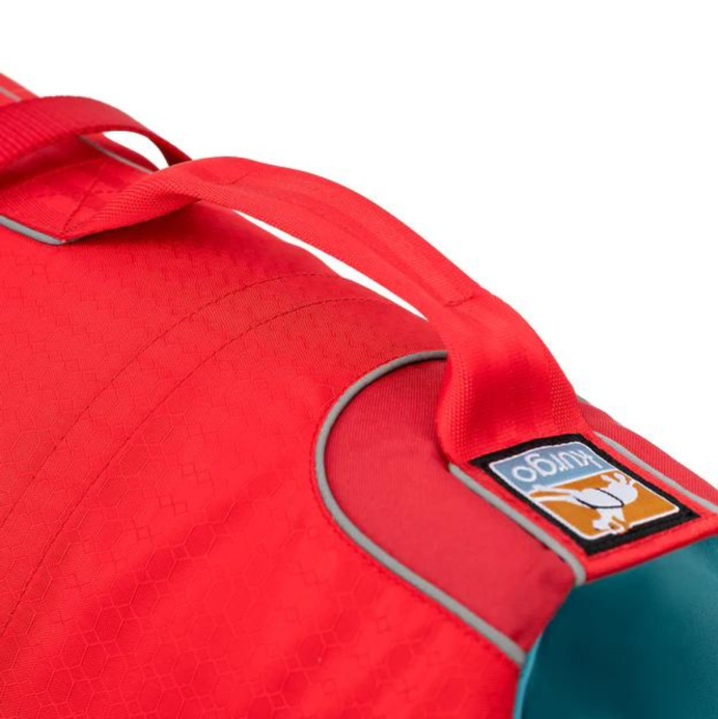 Kurgo Surf n Turf Life Jacket close up of one of two handles