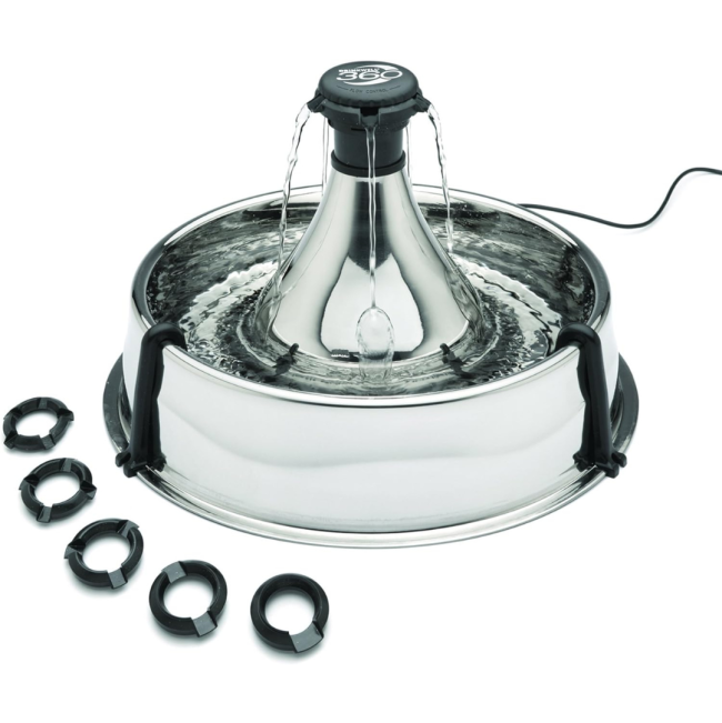 Drinkwell 360° Stainless Steel Pet Fountain – 3.8L