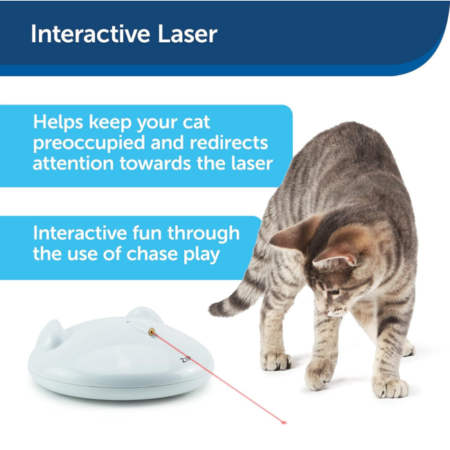 FroliCat® Zip Laser Toy interactive laser