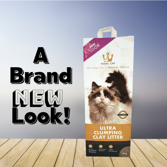 Regal Cat Litter new look packaging