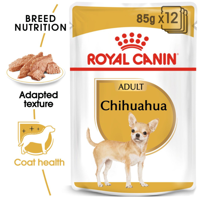 Royal Canin Adult Chihuahua Wet Dog Food formulated breed nutrition
