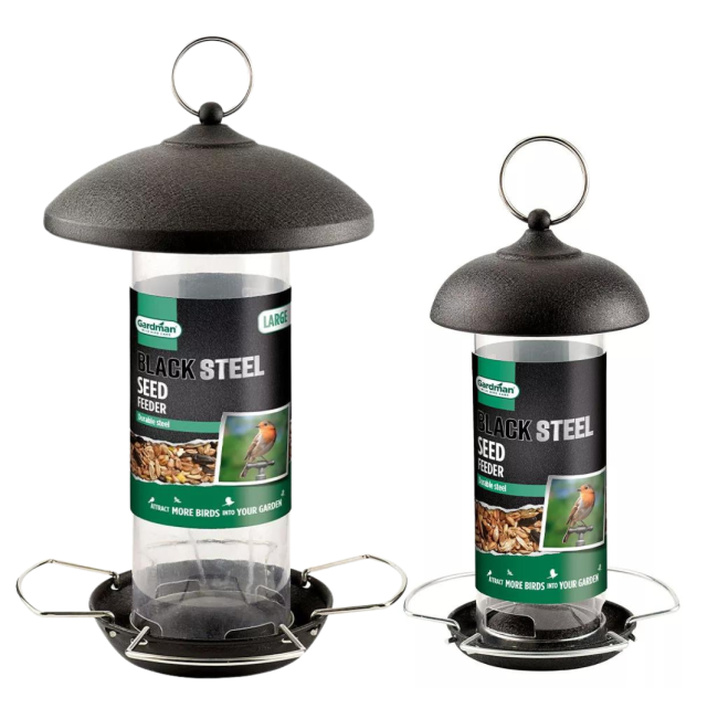Gardman Black Metal Birdfeeder