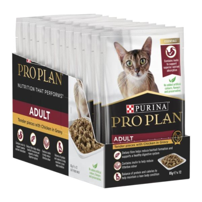 Purina Pro Plan Chicken in Gravy Wet Adult Cat Food