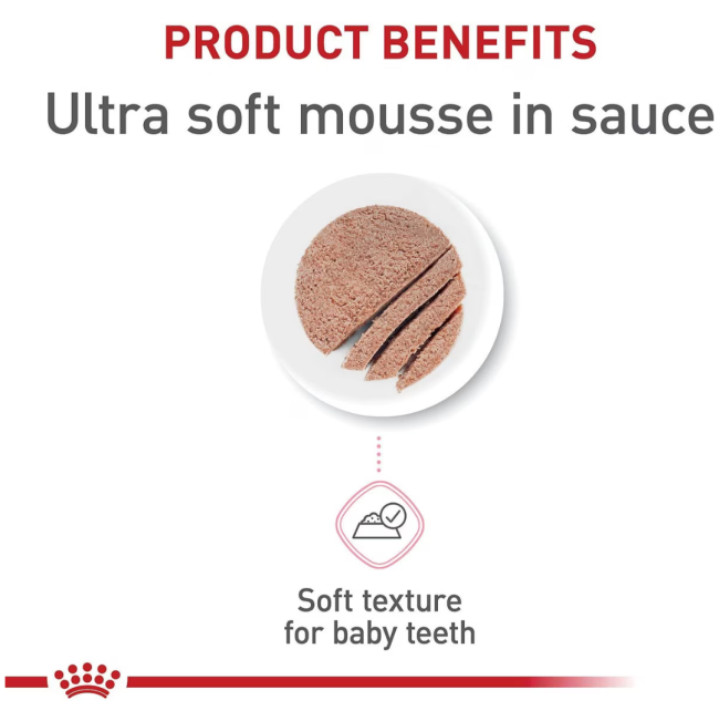 Royal Canin Babycat Instinctive Tin Kitten Wet Cat Food soft texture