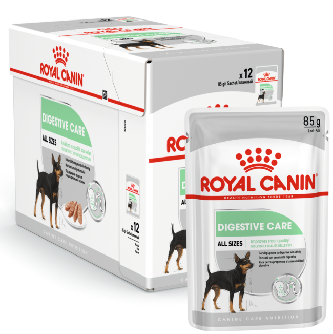 Royal Canin Digestive care wet dog food pouch