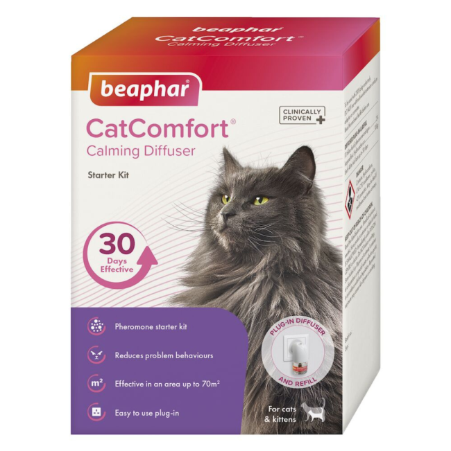 Beaphar Cat Catcomfort Calming Diffuser Start-Kit packaging