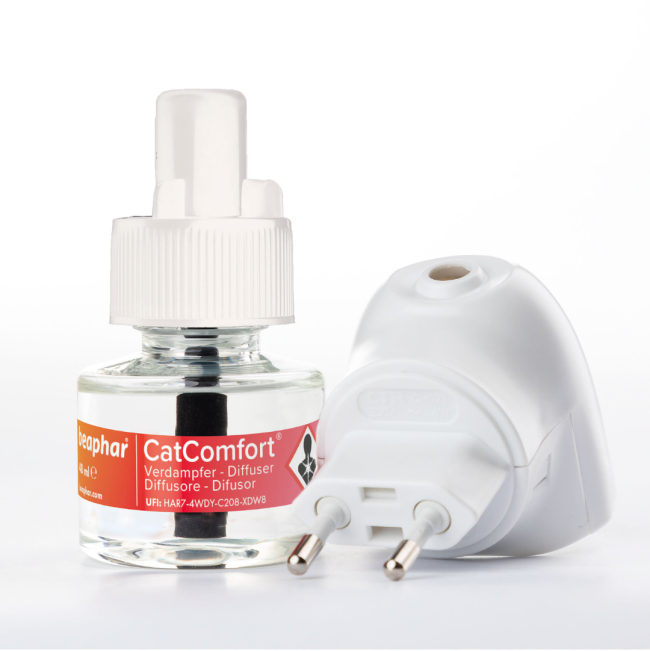 Beaphar Cat Catcomfort Calming Diffuser Start-Kit diffuser and refill