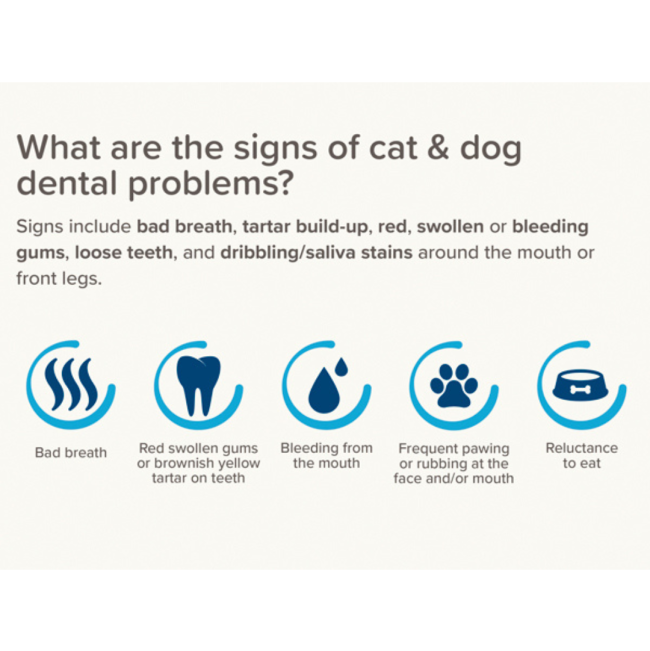 Beaphar Dog Plaque Away Water Additive sings of detal problems