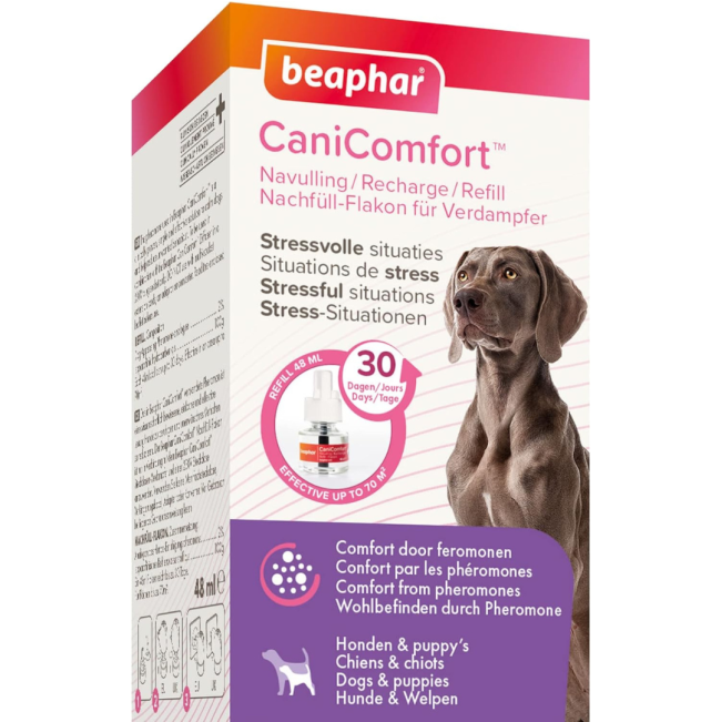 Beaphar Dog Canicomfort Calming Diffuser Refill packaging