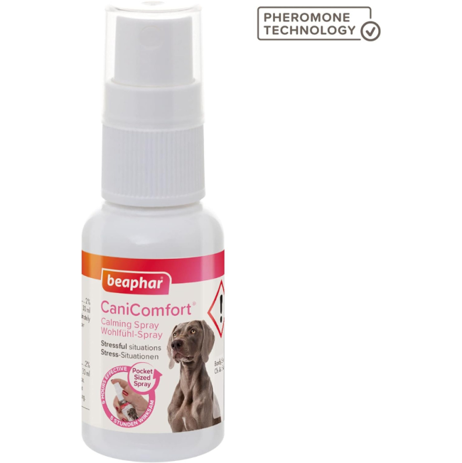 Beaphar Dog Canicomfort Calming Spray bottle