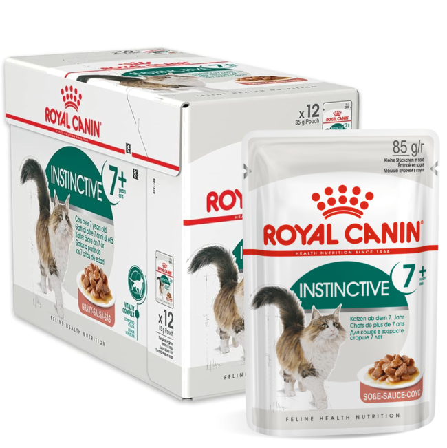 Royal Canin Instinctive Adult Wet Cat Food +7