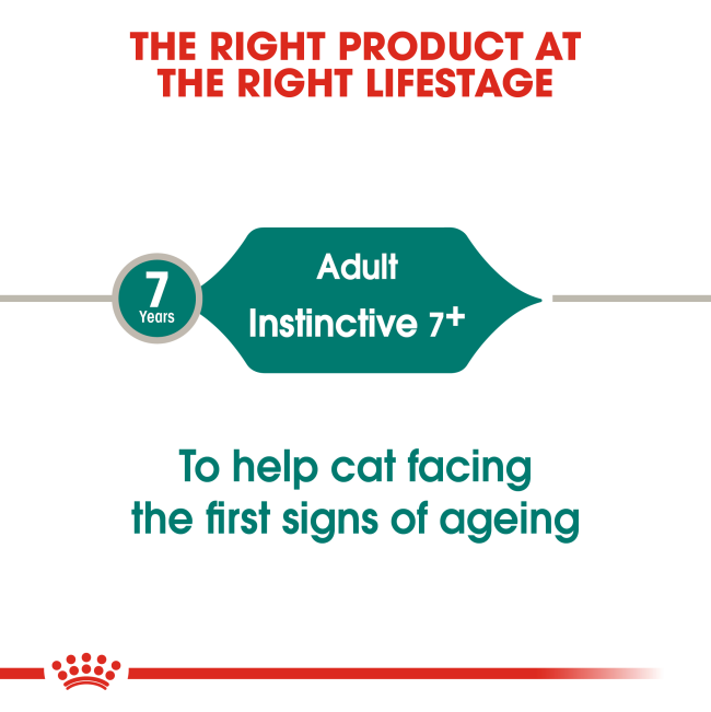 Royal Canin Instinctive Adult Wet Cat Food +7 life stage