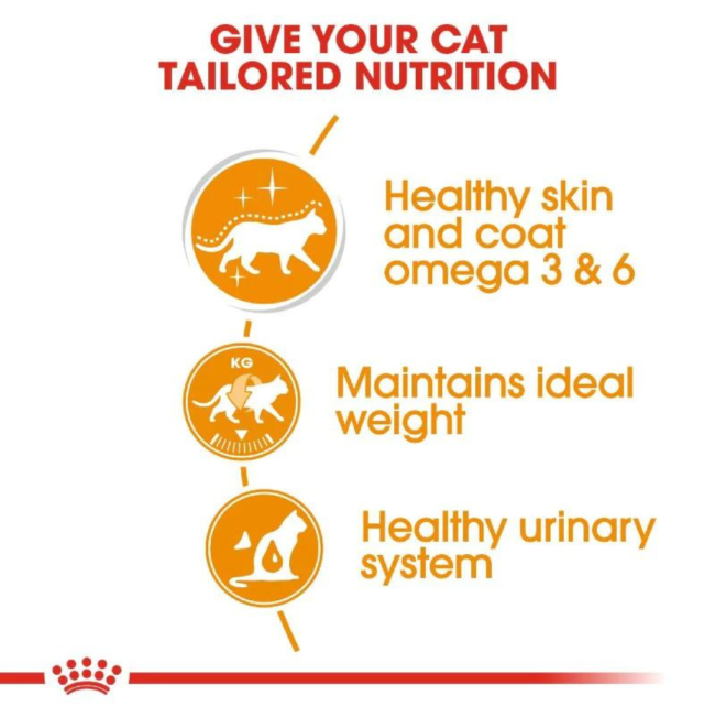 Royal Canin Hair & Skin Adult Wet Cat Food Pouch tailored nutrition