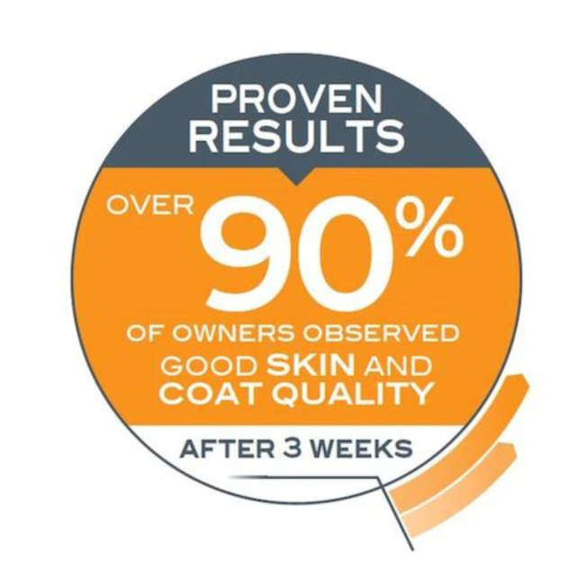 Royal Canin Hair & Skin Adult Wet Cat Food Pouch proven results