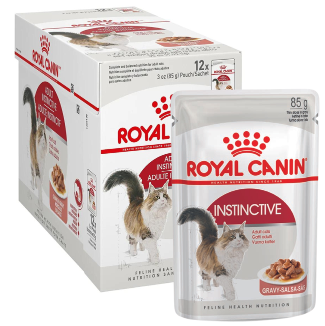 Royal Canin Instinctive in Gravy Adult Wet Cat Food