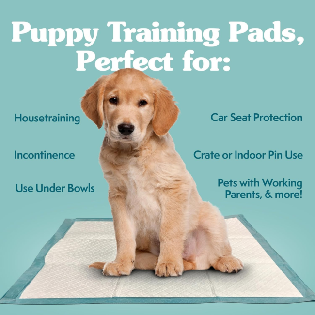Simple Solution Puppy Training Pads perfect for puppies