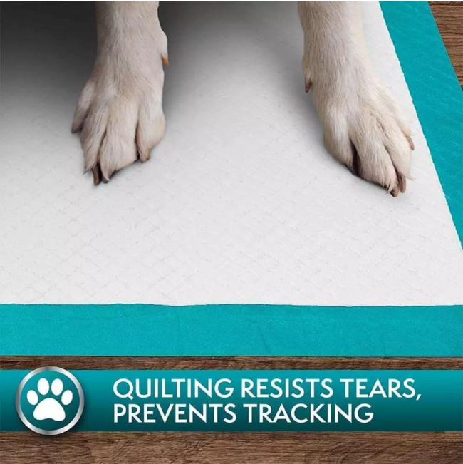 Simple Solution Puppy Training Pads tear resistant