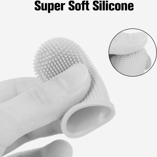 Pet Dent Finger Mittens (2 Pack) soft and flexible