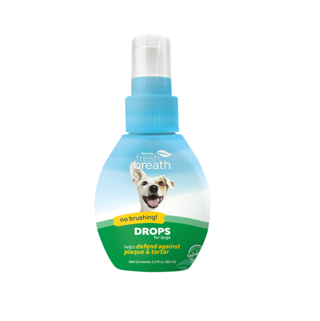 Tropiclean Fresh Breath Drops for Dogs ePETstore